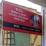 8mm acrylic flex sign board 1000x1000