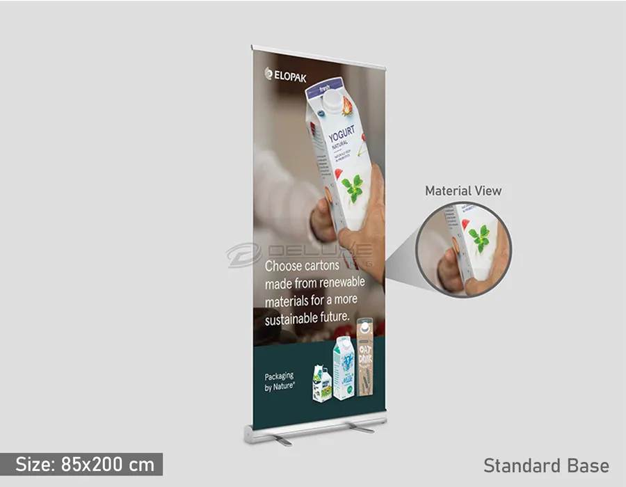 fabric rollup banner printing dubai standard