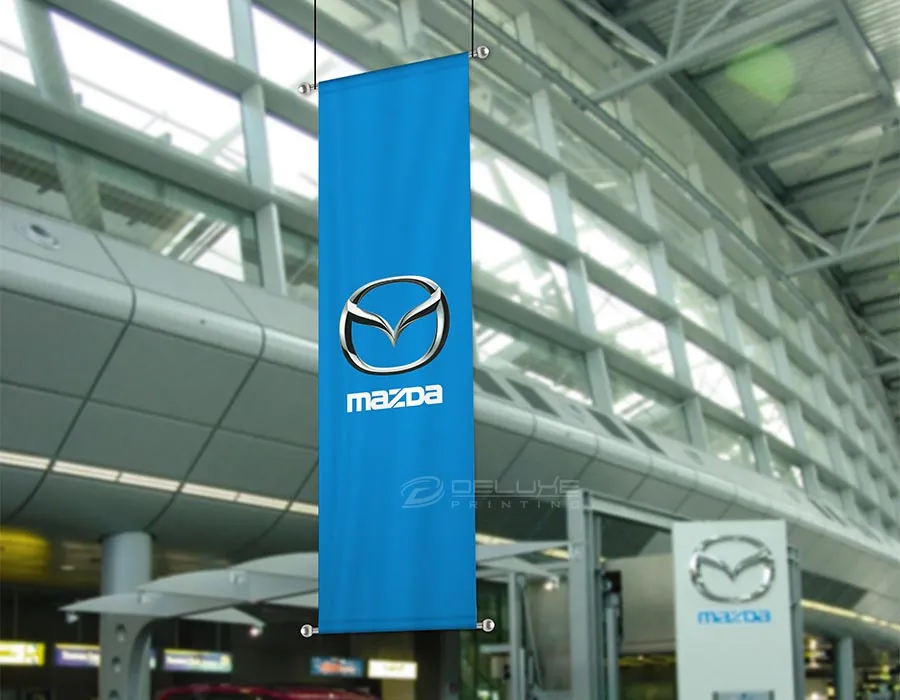 hanging banner flex printing dubai
