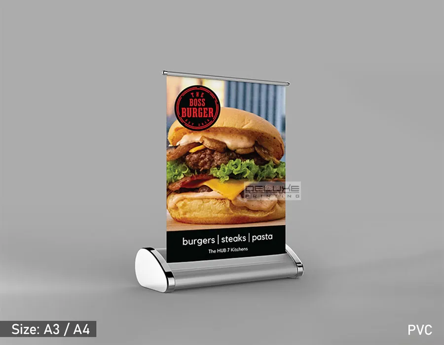 table top rollup banners dubai standard