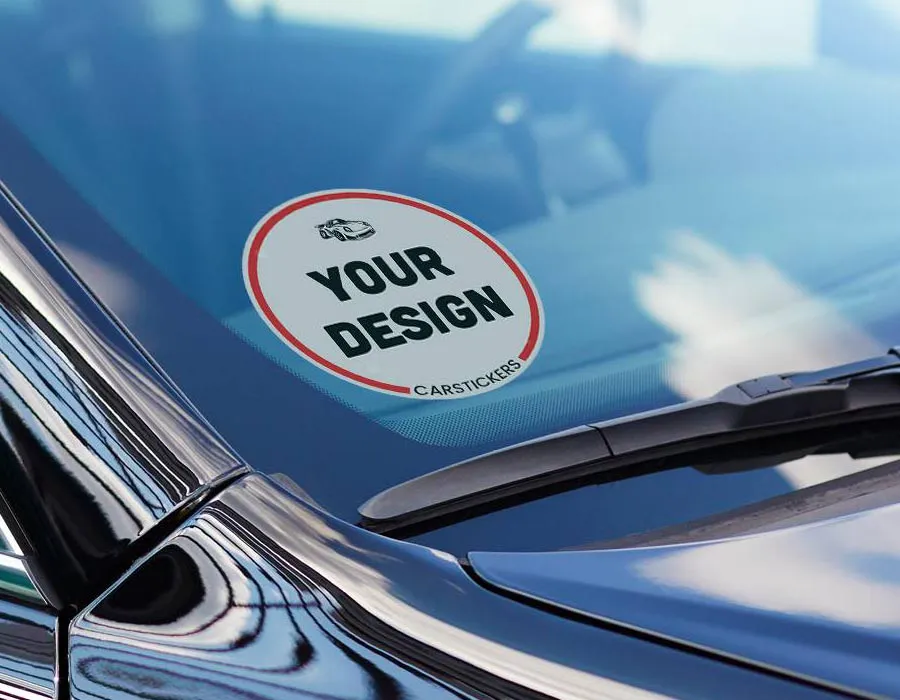 windshield stickers printing dubai